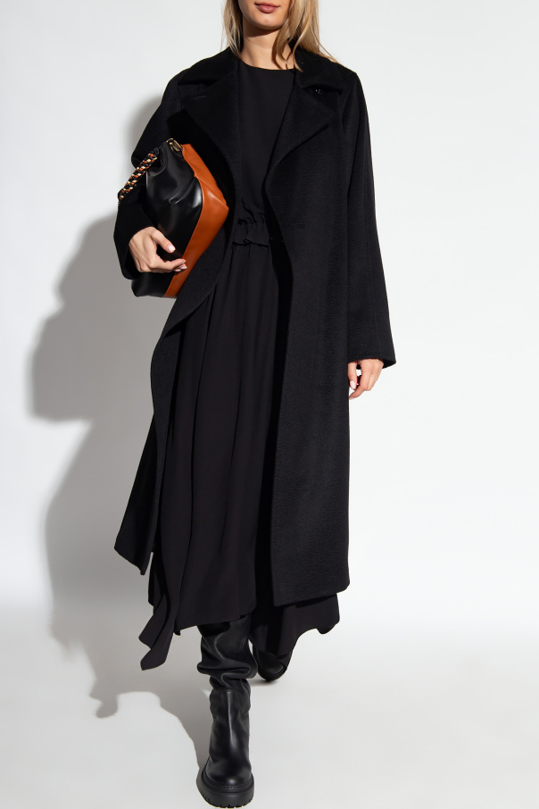 Black Manuela Coat Max Mara Vitkac Gb